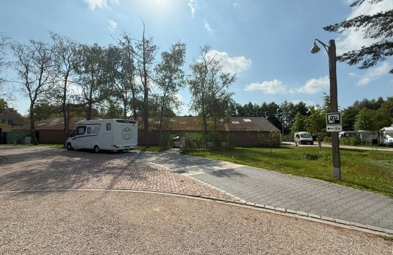 Camper service station